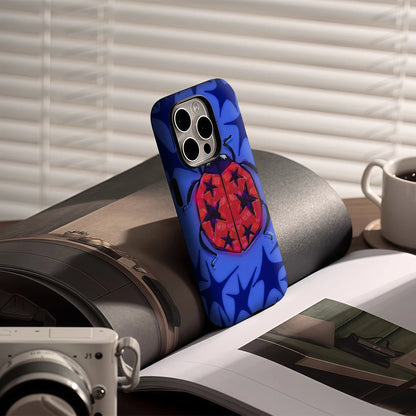 KASEO Matte Bumper for Magsafe Case for IPhone 17 16 15 14 Plus 13 Pro Max Shockproof Hard PC Star Beetle Cover
