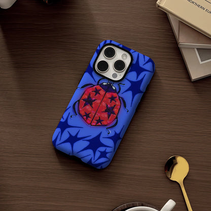 KASEO Matte Bumper for Magsafe Case for IPhone 17 16 15 14 Plus 13 Pro Max Shockproof Hard PC Star Beetle Cover
