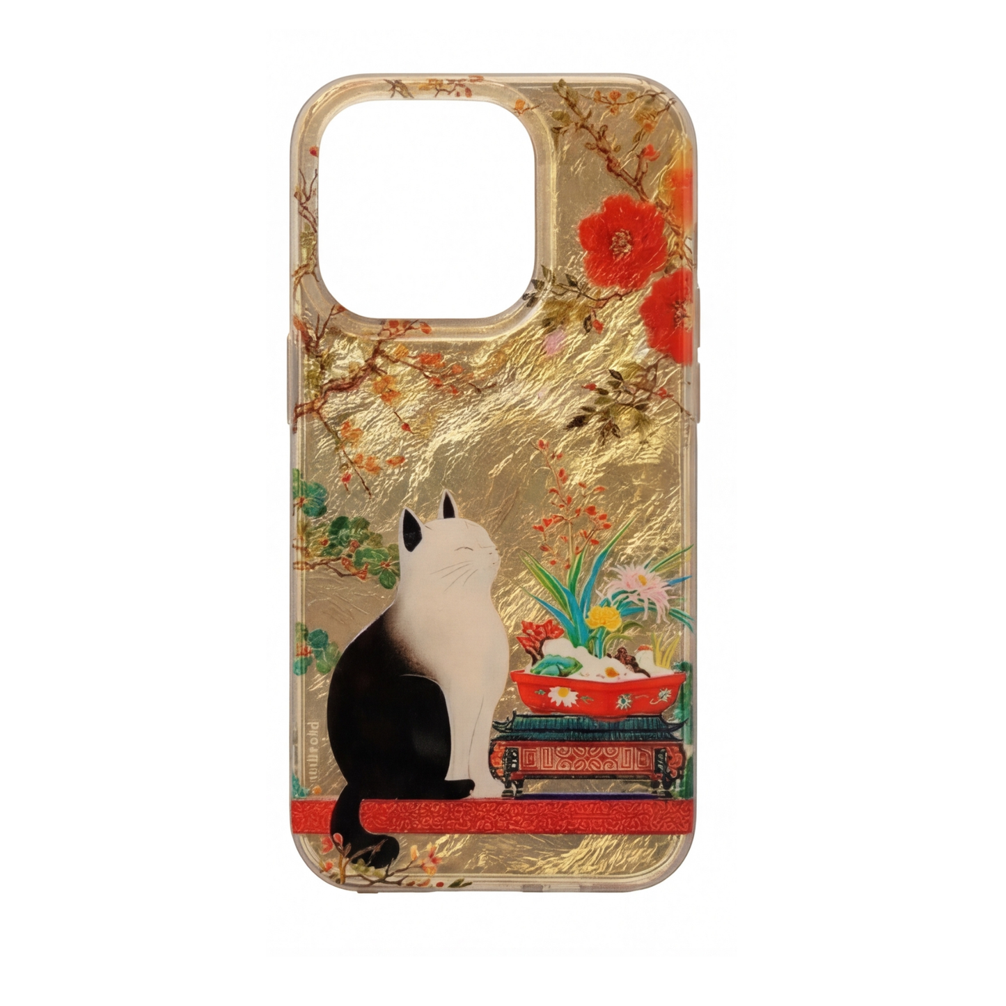 Cherry Blossom Cat Case