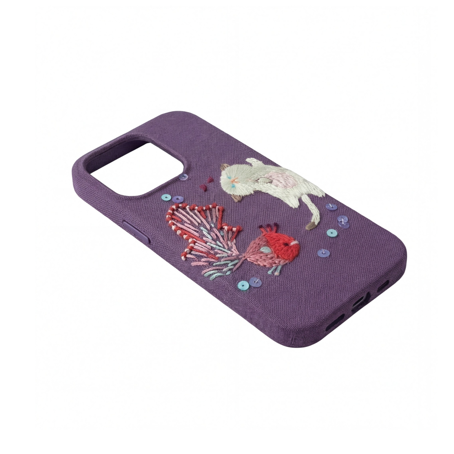 Cat and Koi Case