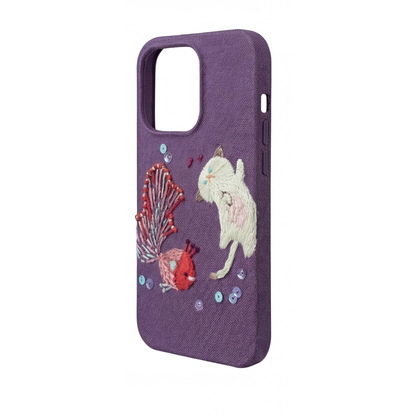 Cat and Koi Case