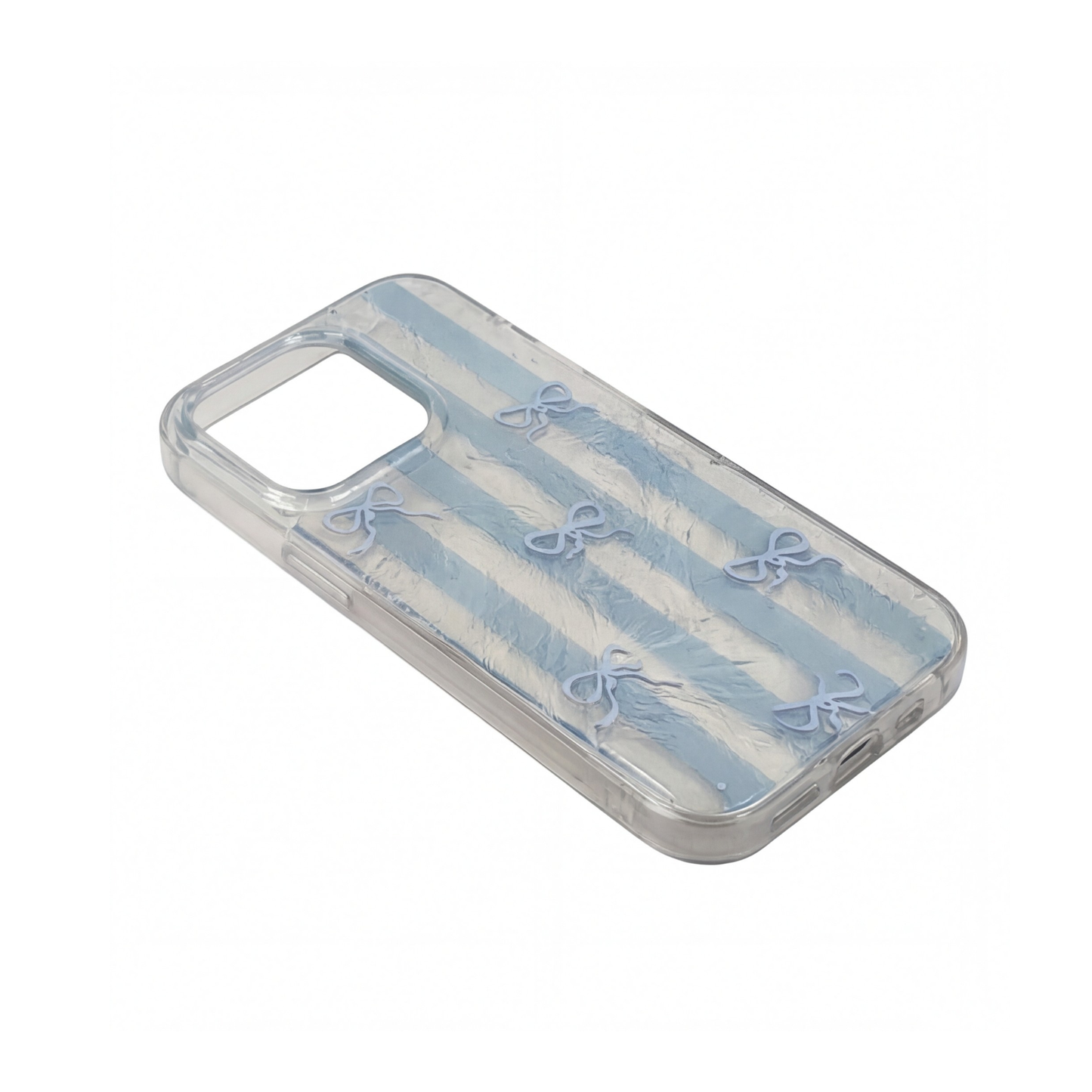 Baby Blue Ribbon Case