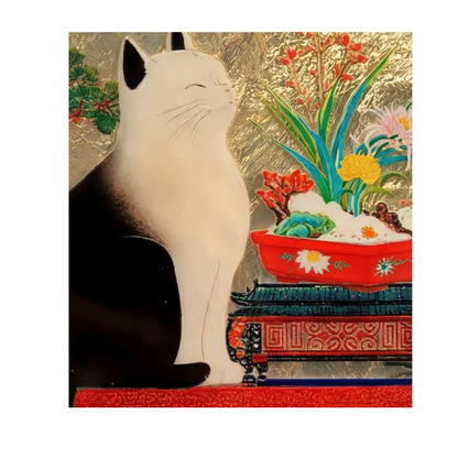Cherry Blossom Cat Case